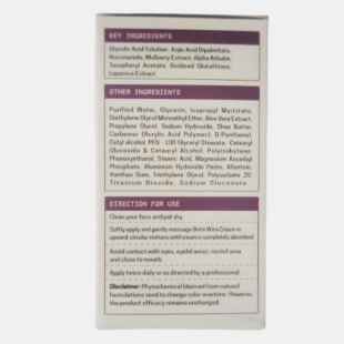 BRITE WHITE CREAM Back